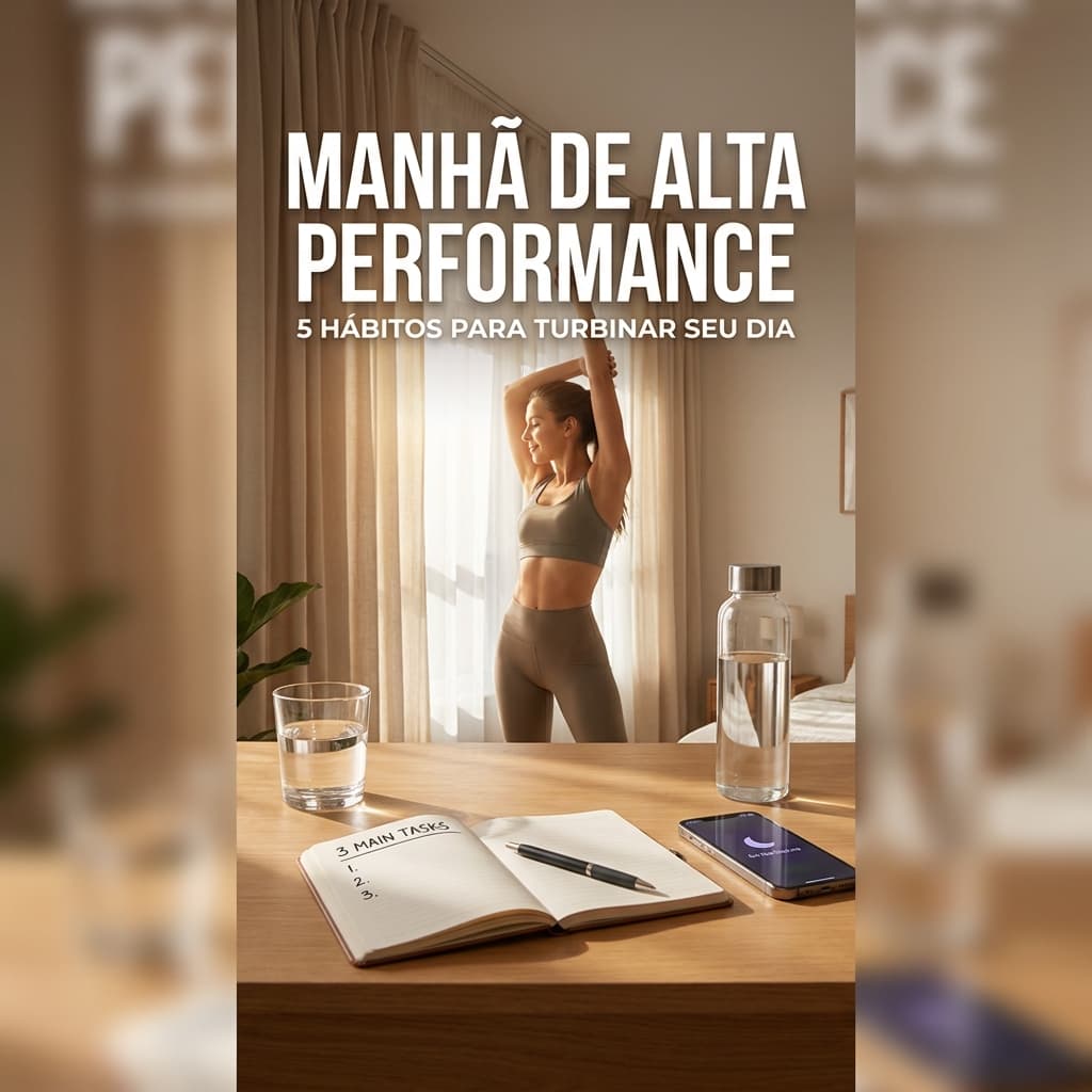 Exemplo de imagem gerada por IA para Instagram, no estilo visual da marca